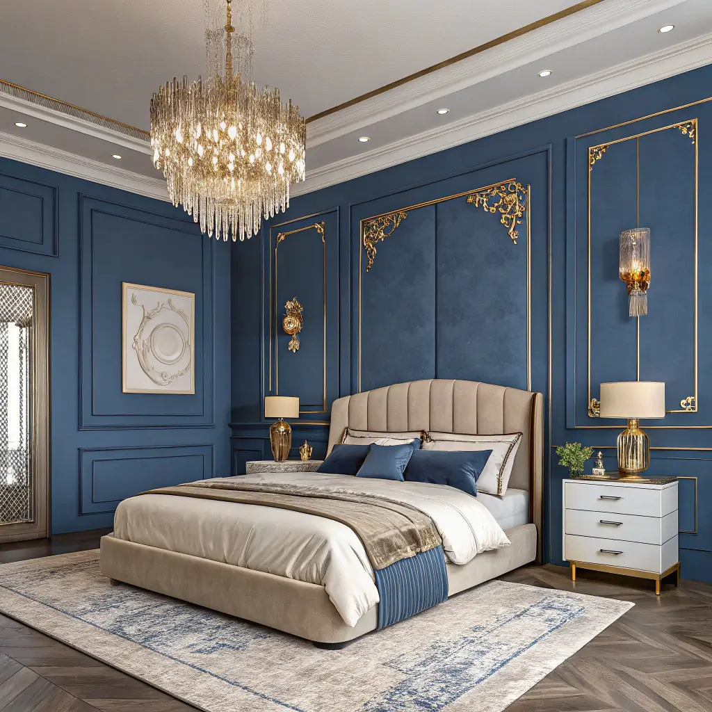 15 Stunning Blue Bedroom Decor Ideas for a Stylish Retreat, image size:1024x1024