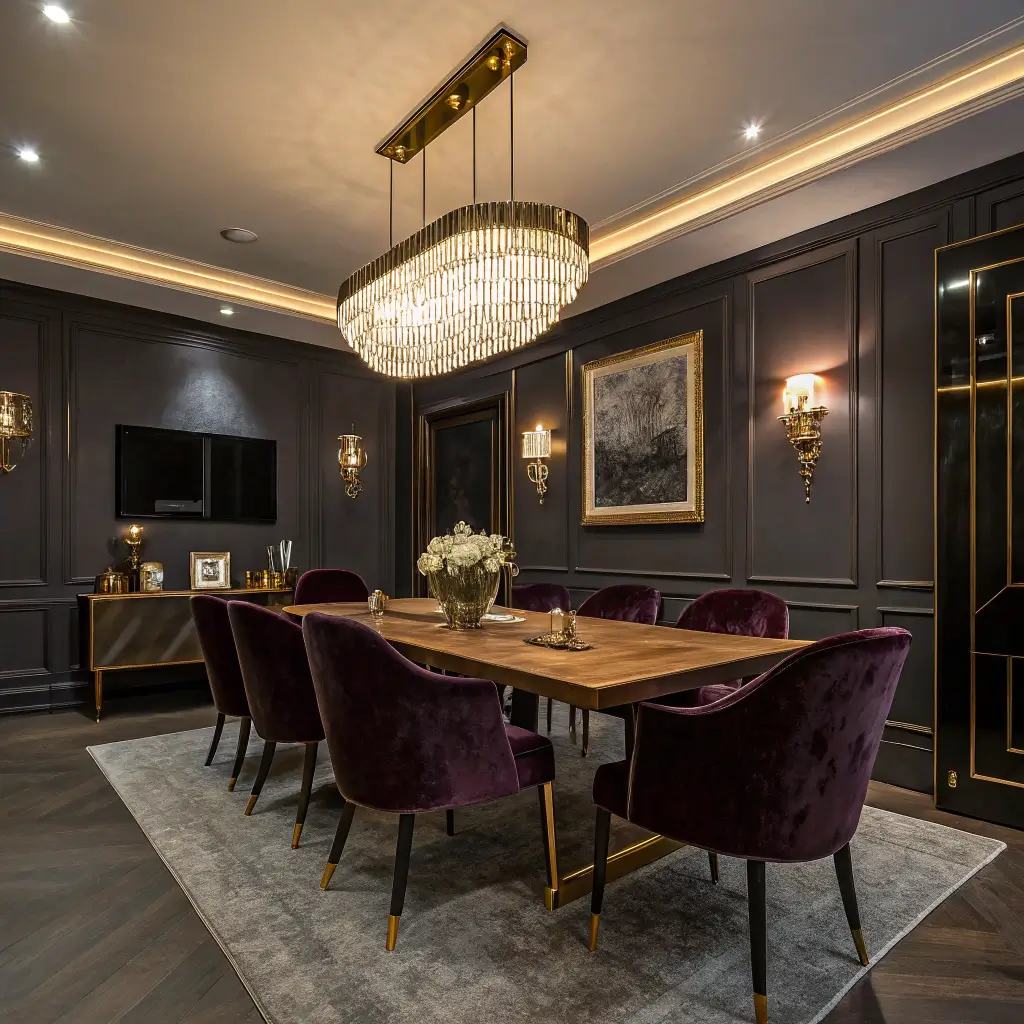 Gallerie Star 5-tier Crystal Chandelier, image size:1024x1024