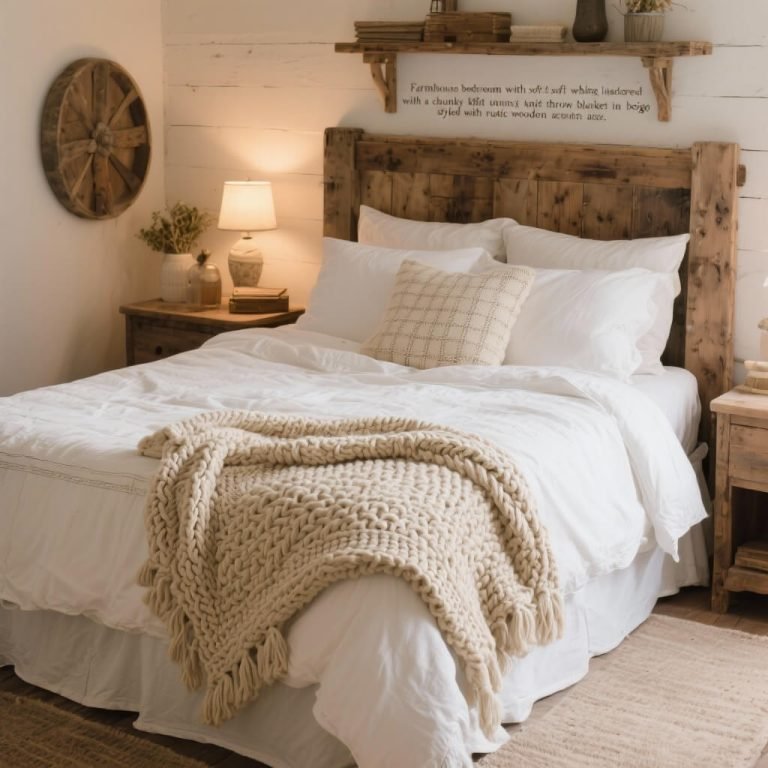 15 Stunning Farmhouse Bedroom Decor Ideas for a Cozy Retreat
