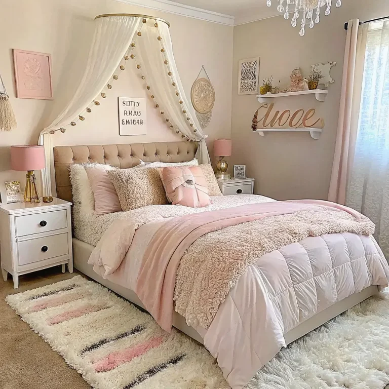 15 Stunning Girly Bedroom Ideas for Women Elegant and Cozy Looks