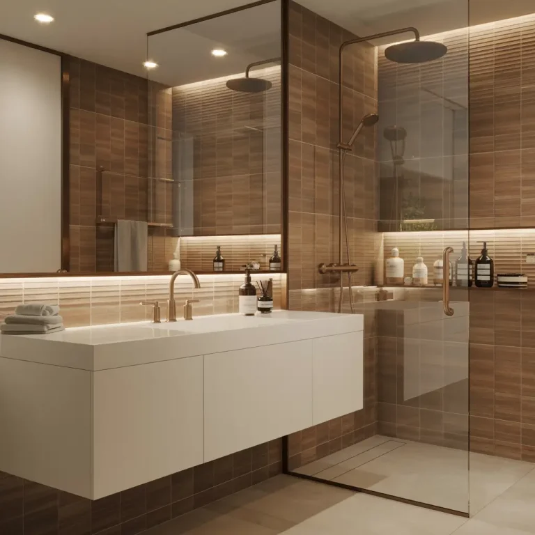 15 Practical Brown Tile Bathroom Ideas for Perfect Styling