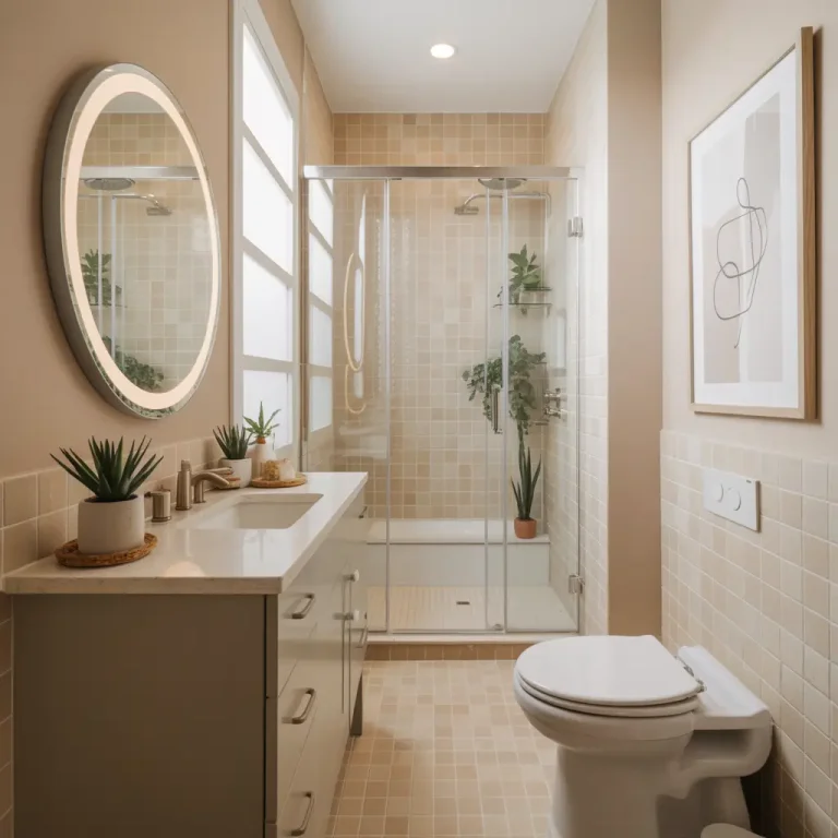 15 Refreshing Beige Tile Bathroom Ideas and Calm Minimalist Looks