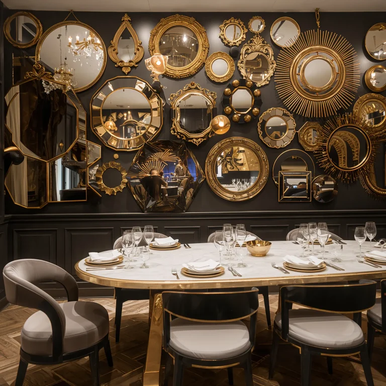 Mirror Wall Decor Ideas: 15 Chic Ideas for a Luxurious Wall Look