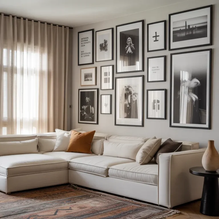 15 Modern Large Wall Decor Living Room Ideas for a Fresh Look