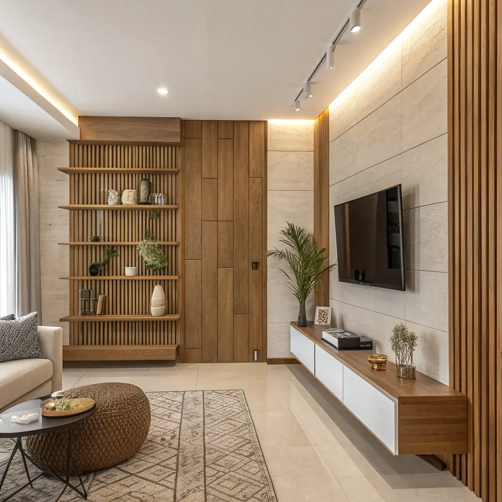 15 Modern Wooden Wall Decor Ideas for Trendy Interiors, image size:1024x1024