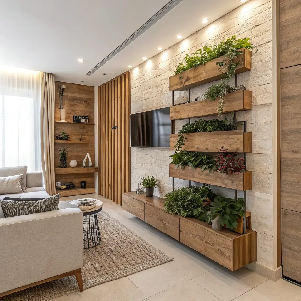 15 Modern Wooden Wall Decor Ideas for Trendy Interiors, image size:1024x1024