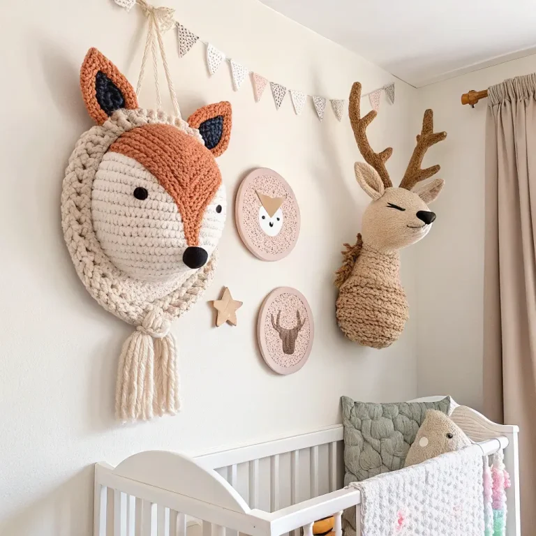 15 Inspiring Crochet Wall Decor Ideas to Brighten Walls