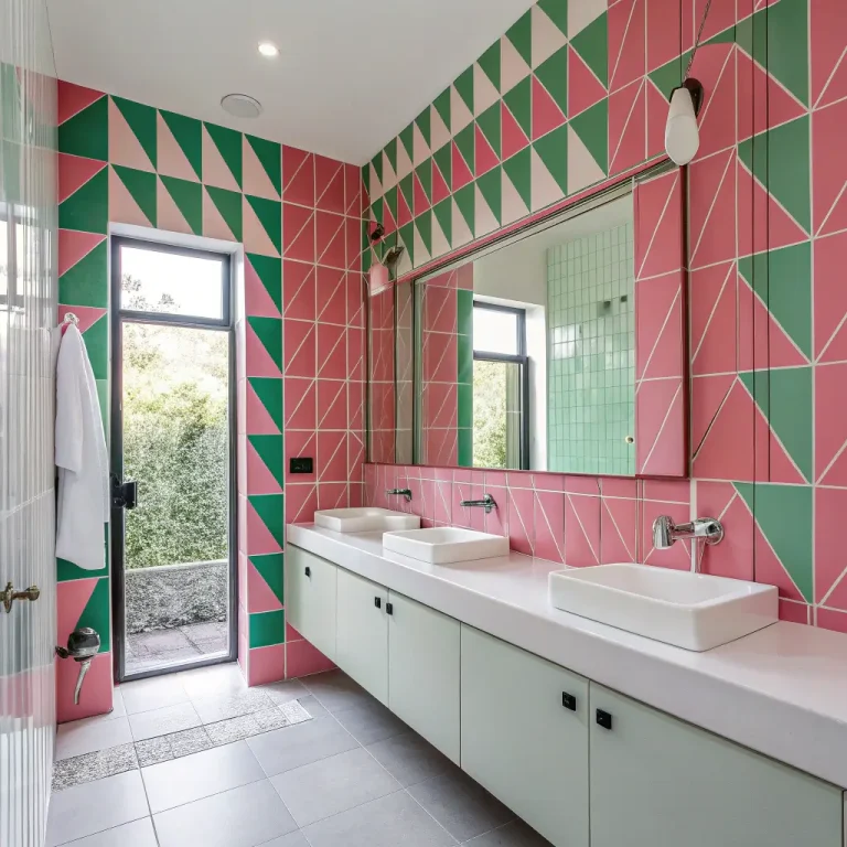 15 Stylish Pink and Green Bathroom Ideas for Fresh Vibes