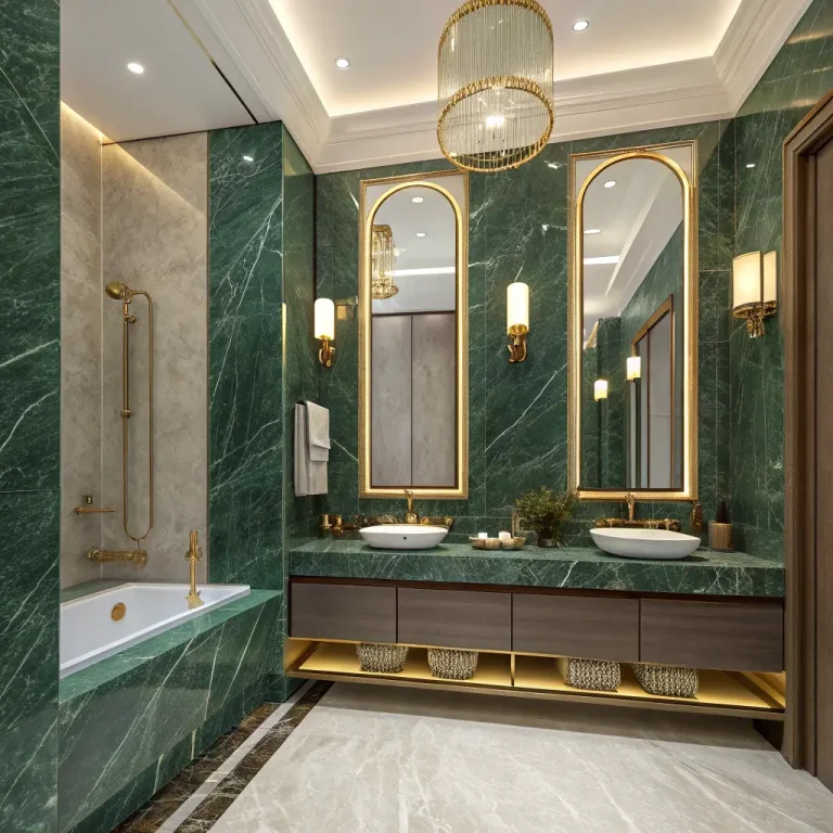15 Inspiring Green and Gold Bathroom Ideas for Dream Designs