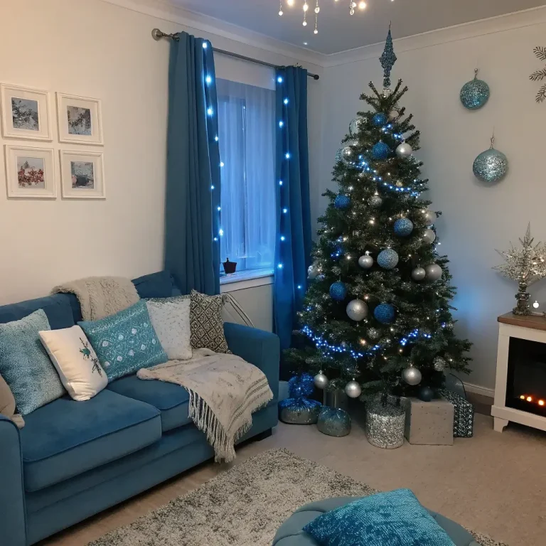 15 Unique Blue Christmas Decor Ideas to Transform Your Home