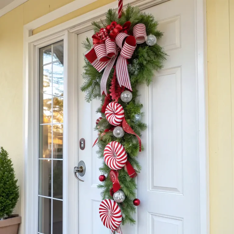 15 Stunning Christmas Door Hanger Ideas to Try This Year