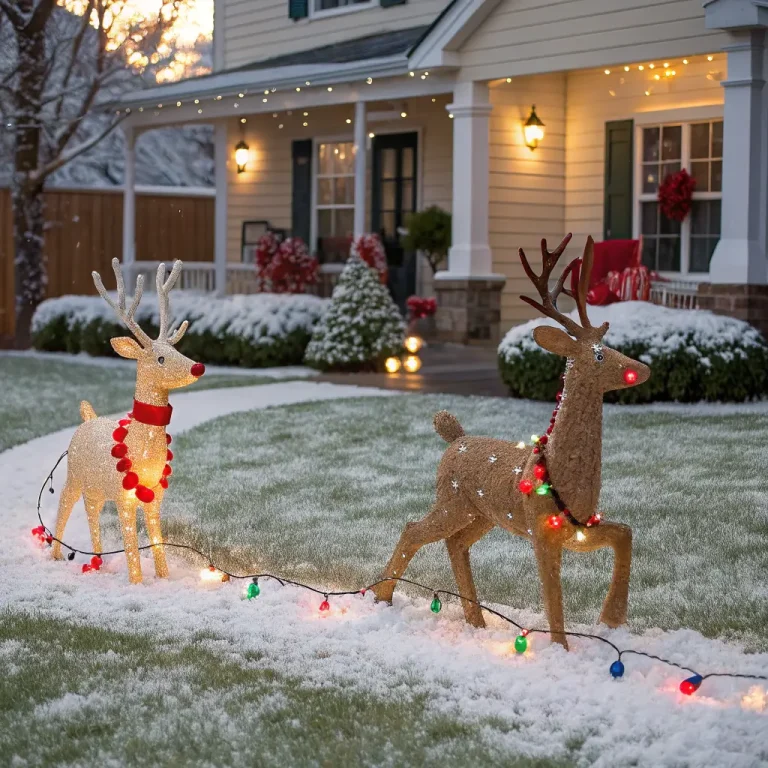 15 Sparkling Christmas Outdoor Decor Ideas for Joyful Holidays