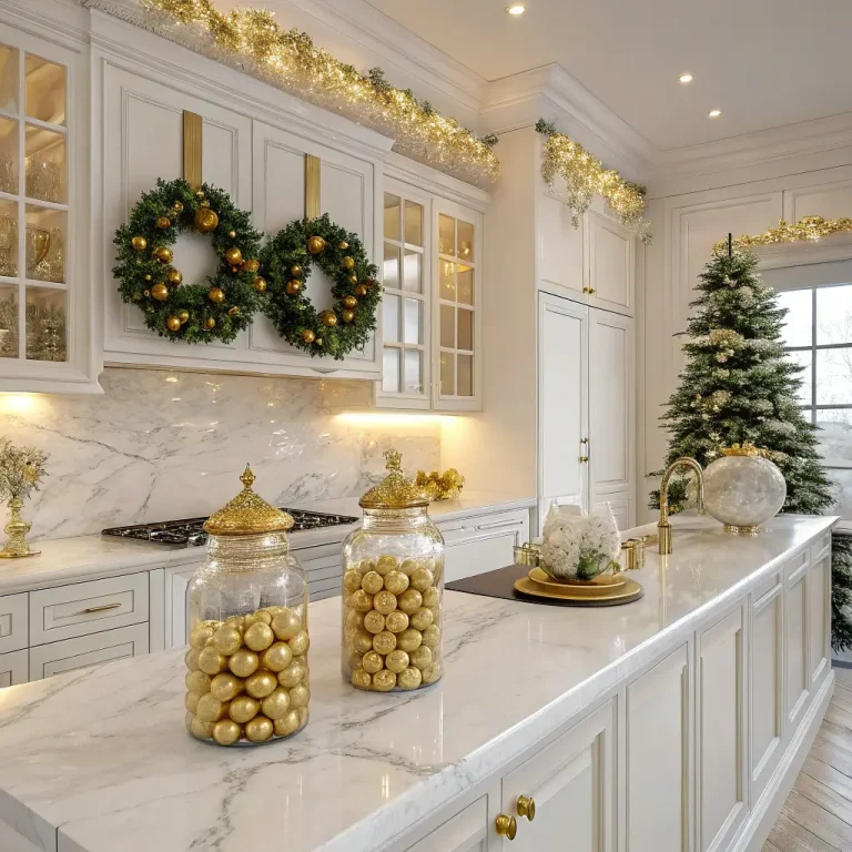 15 Charming Kitchen Christmas Decor Ideas for Holiday Delight