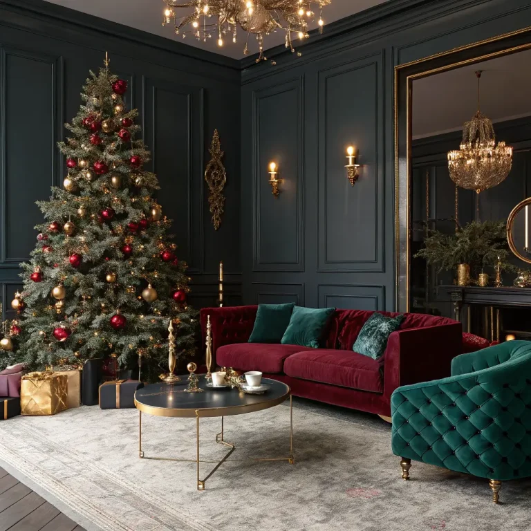 15 Beautiful Living Room Christmas Decor Ideas to Inspire Joy