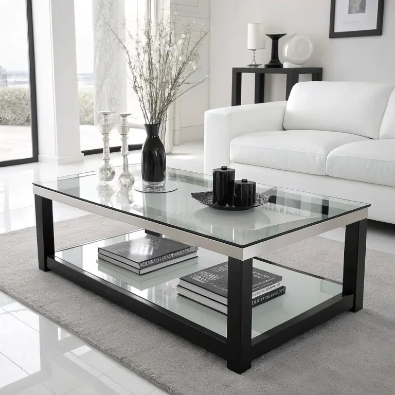 15 Chic Glass Coffee Table Decor Ideas for Modern Homes