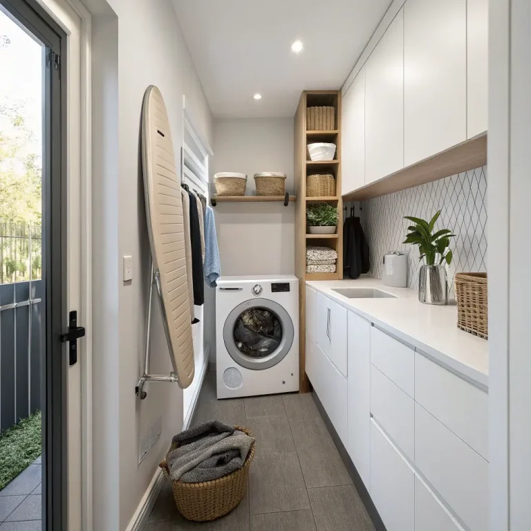 15 Beautiful Narrow Laundry Room Ideas and Decor Tips