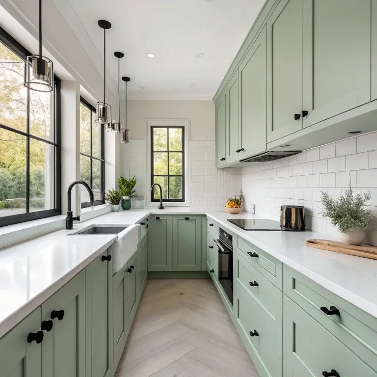 15 Charming Sage Green Kitchen Ideas and Stylish Details