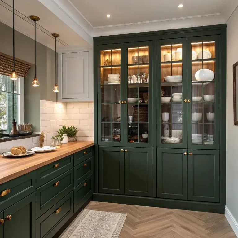 15 Luxurious Dark Green Kitchen Ideas for Dream Homes