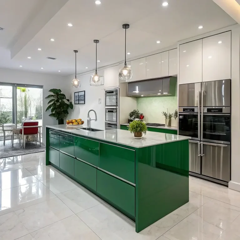 15 Stunning Green Kitchen Island Ideas for a Fresh Look