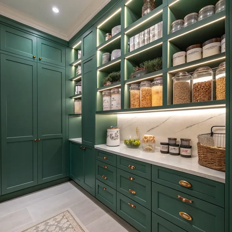 15 Elegant Emerald Green Kitchen Ideas for Modern Interiors