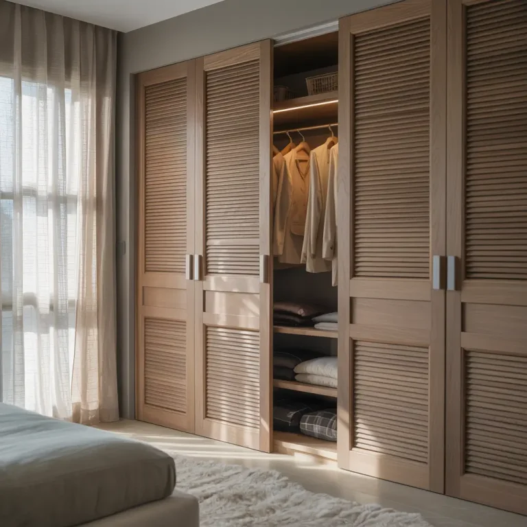 15 Unique Wardrobe Shutter Design Ideas for Any Bedroom