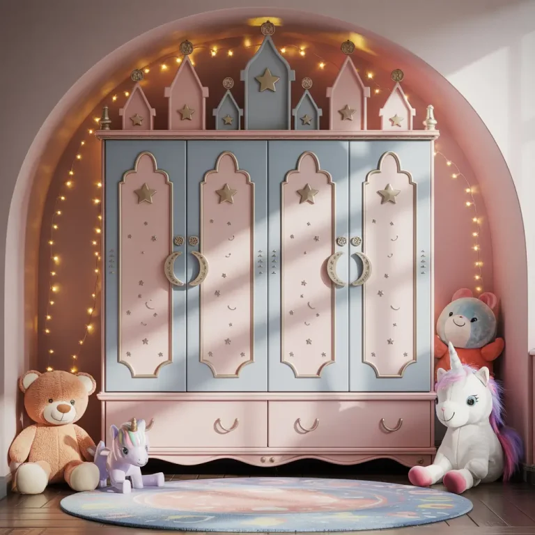 15 Charming Kids Room Wardrobe Design Ideas and Cute Decor