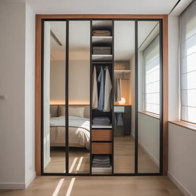 15 Beautiful Small Wardrobe Design Ideas for Apartments