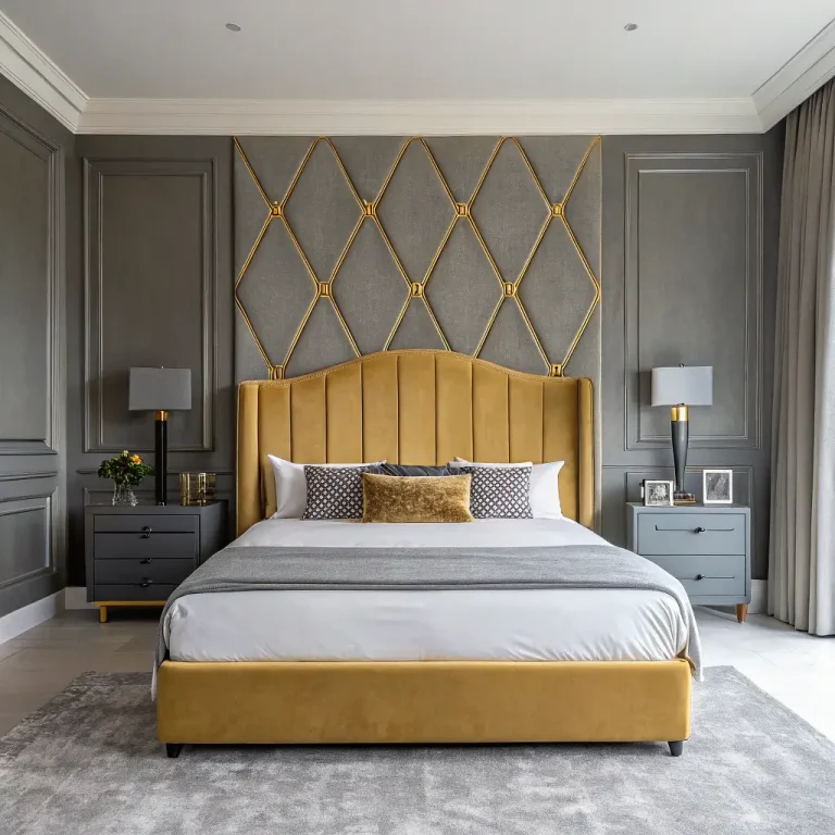 15 Luxury Grey Bedroom Ideas with Glam and Sophistication