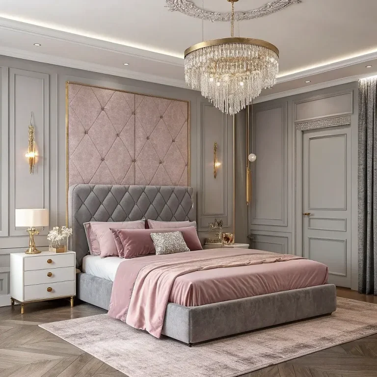 15 Lovely Grey and Pink Bedroom Ideas Decor for Dreamy Spaces