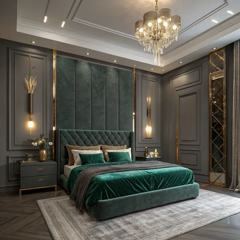 15 Amazing Grey and Green Bedroom Ideas Decor for Every Style