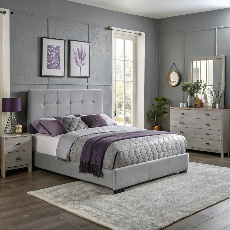 15 Chic Purple and Grey Bedroom Ideas Decor That Inspire Style