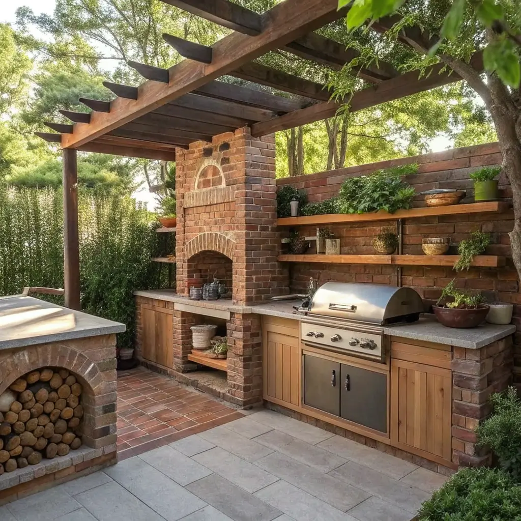 15 Amazing Outdoor Kitchen DIY Ideas for Small Spaces