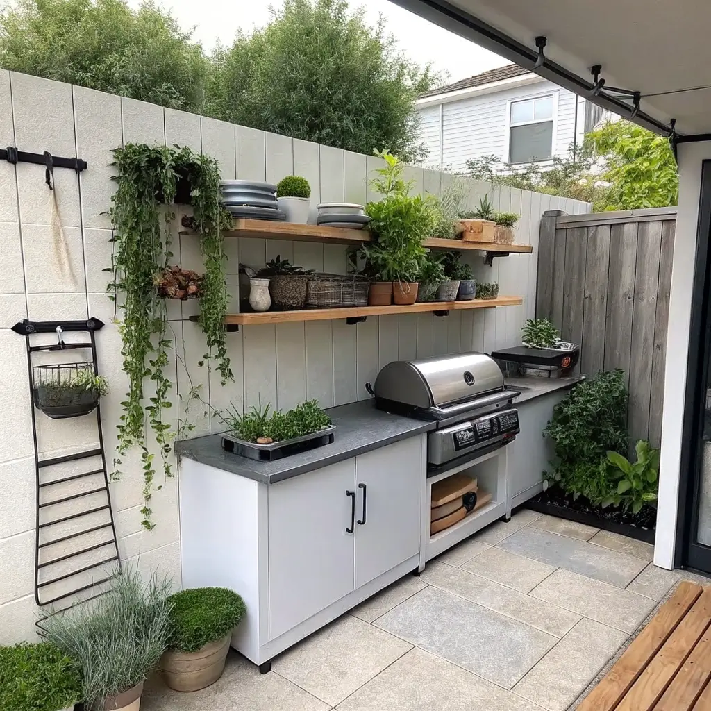 15 Amazing Outdoor Kitchen DIY Ideas for Small Spaces
