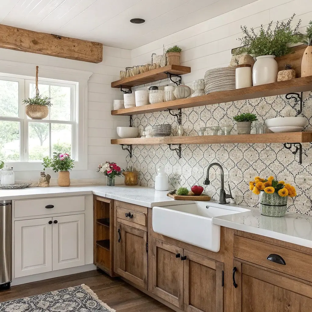 15 Inspiring Farmhouse Kitchen Backsplash Ideas Style Ideas