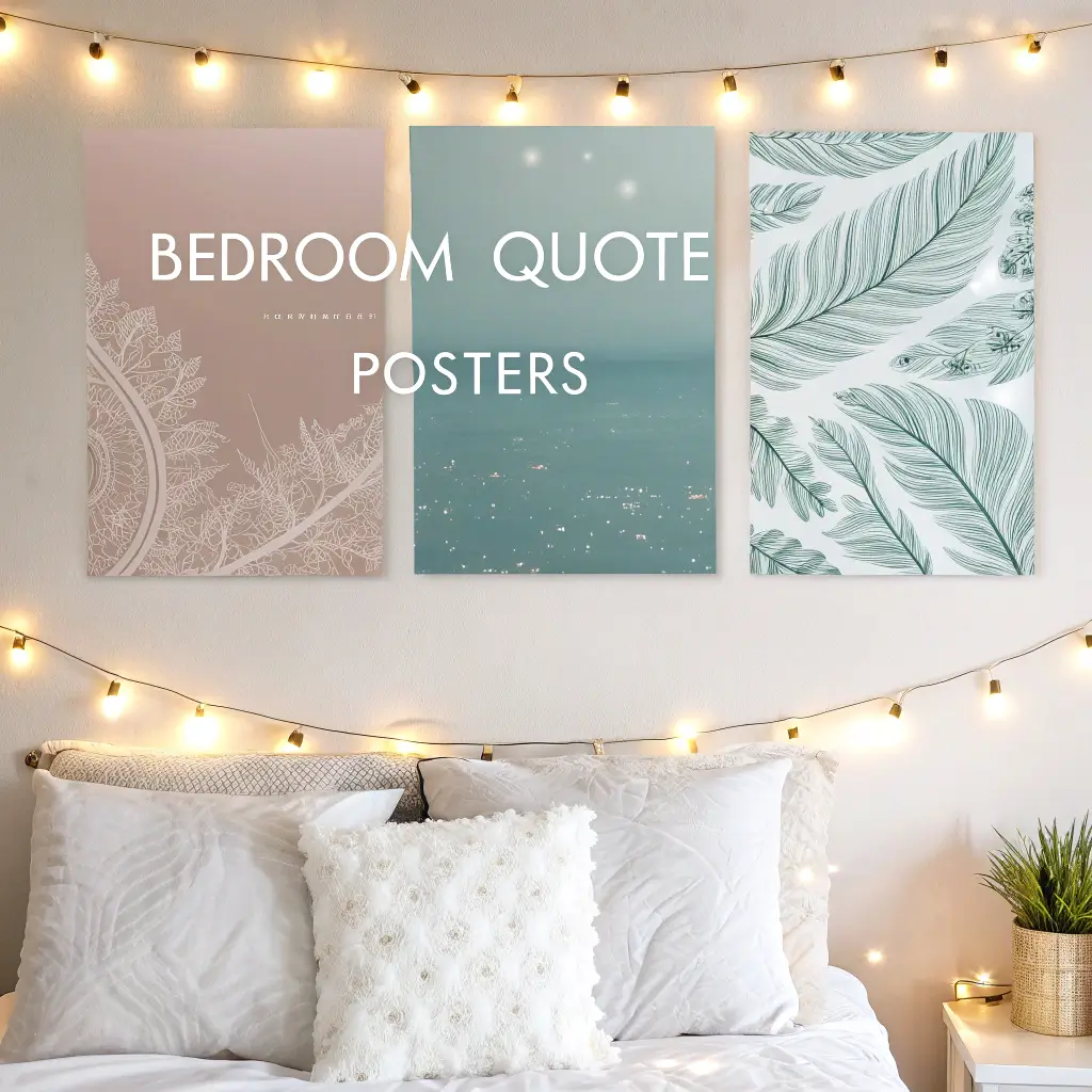 15 Cool Aesthetic Posters for Bedroom Ideas and Perfect Wall Art