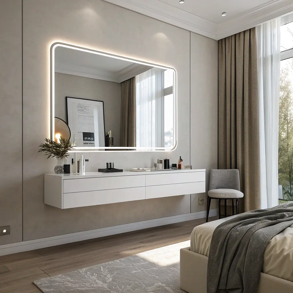 15 Creative Simple Vanity Ideas Bedroom to Maximize Space