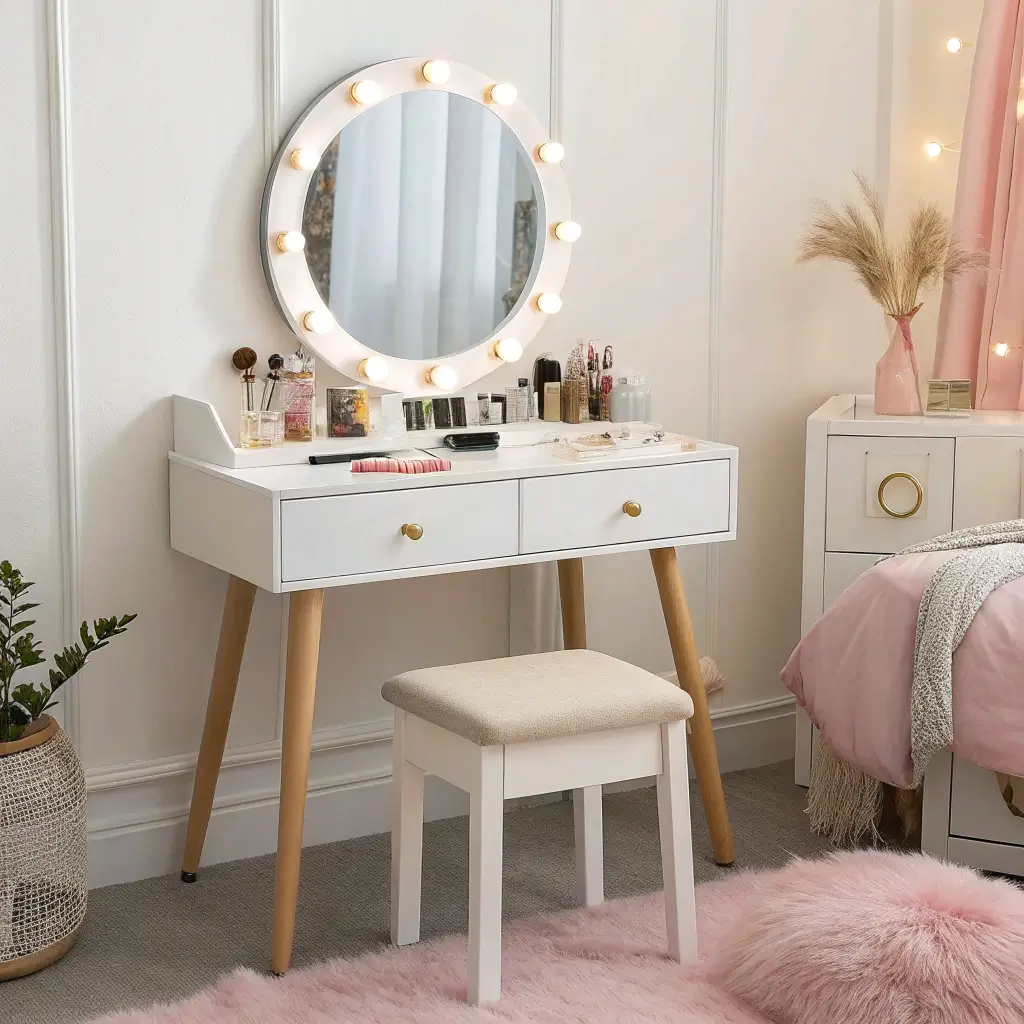 15 Creative Simple Vanity Ideas Bedroom to Maximize Space