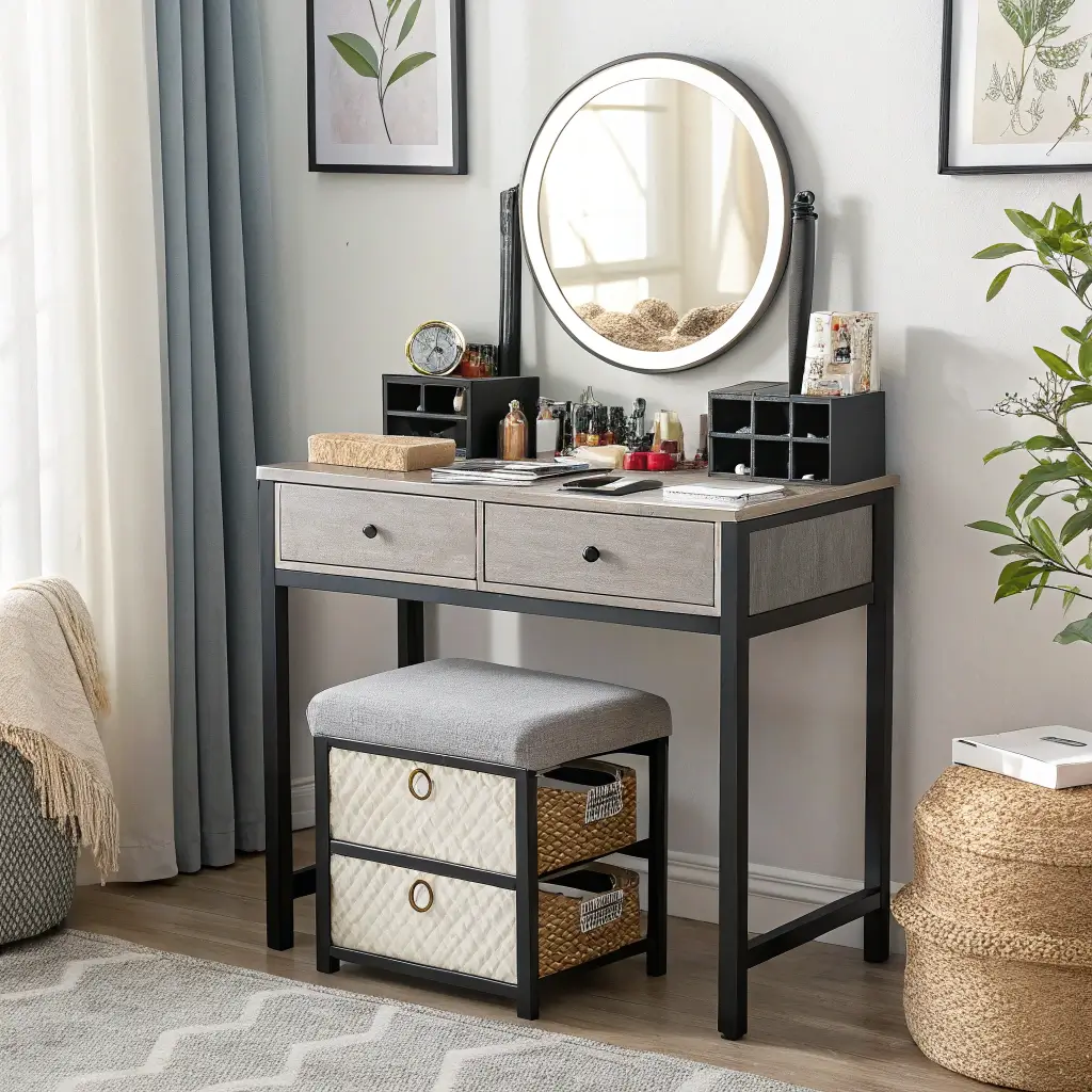 15 Creative Simple Vanity Ideas Bedroom to Maximize Space