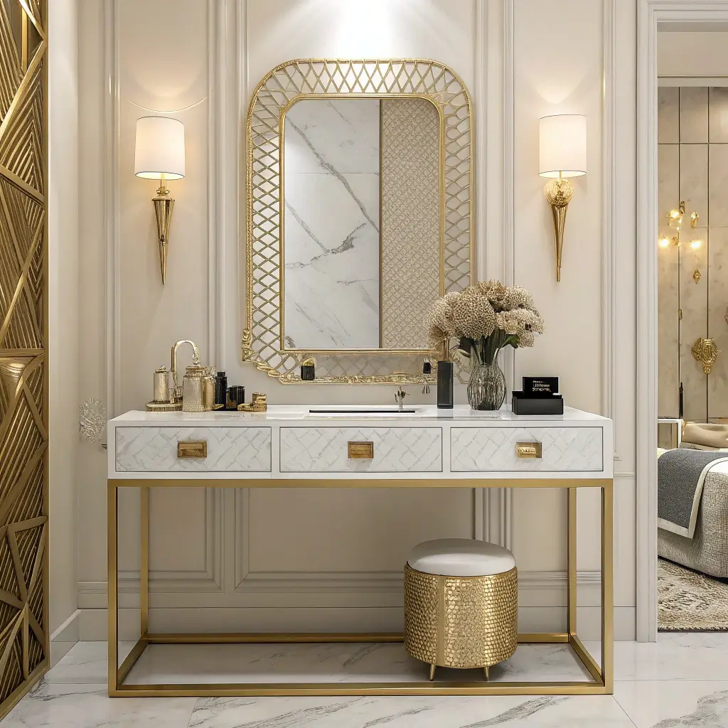 15 Luxurious Vanity Wall Ideas Bedroom And Glam Setup Ideas