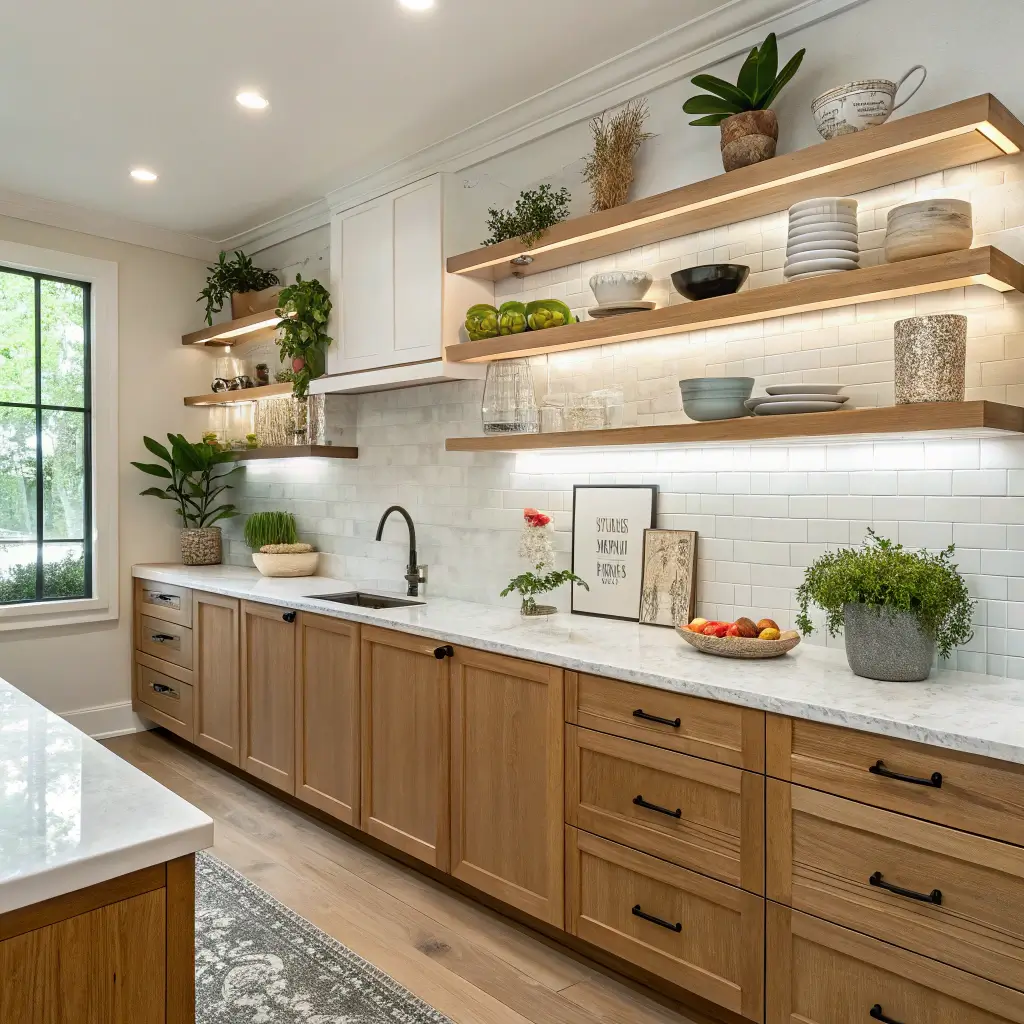 15 Stunning White Oak Kitchen Cabinets Ideas for Dream Kitchens