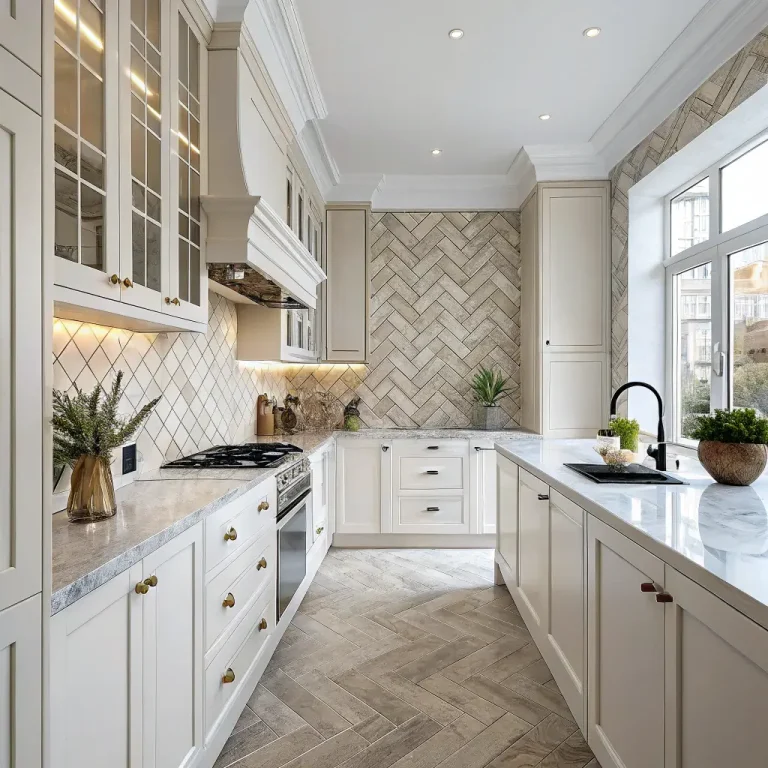 15 Stylish Kitchen Backsplash with White Cabinets Ideas Made Simple