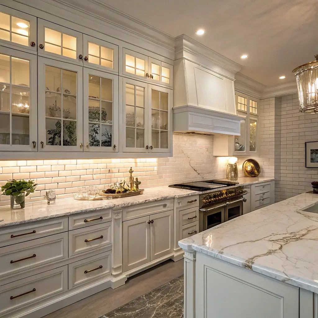 15 Minimalist White Subway Tile Kitchen Backsplash Inspirations