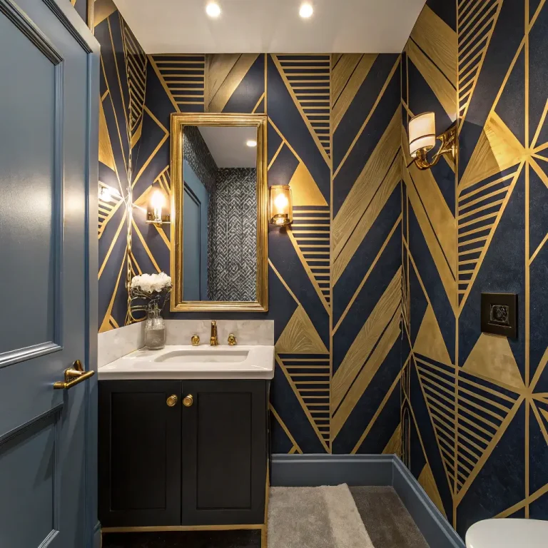 10 Fresh Powder Bathroom Wallpaper Ideas for a Cozy Retreat