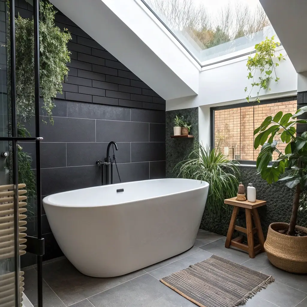 14 Modern Small Bathroom Ideas with Tub and Space Hacks
