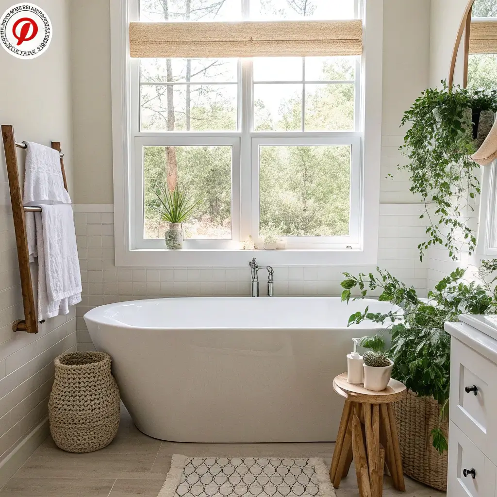 14 Modern Small Bathroom Ideas with Tub and Space Hacks
