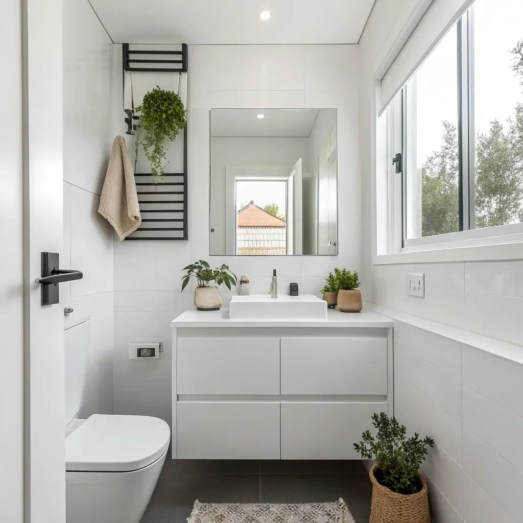 15 Fabulous Small Bathroom Inspiration Ideas for Smart Storage