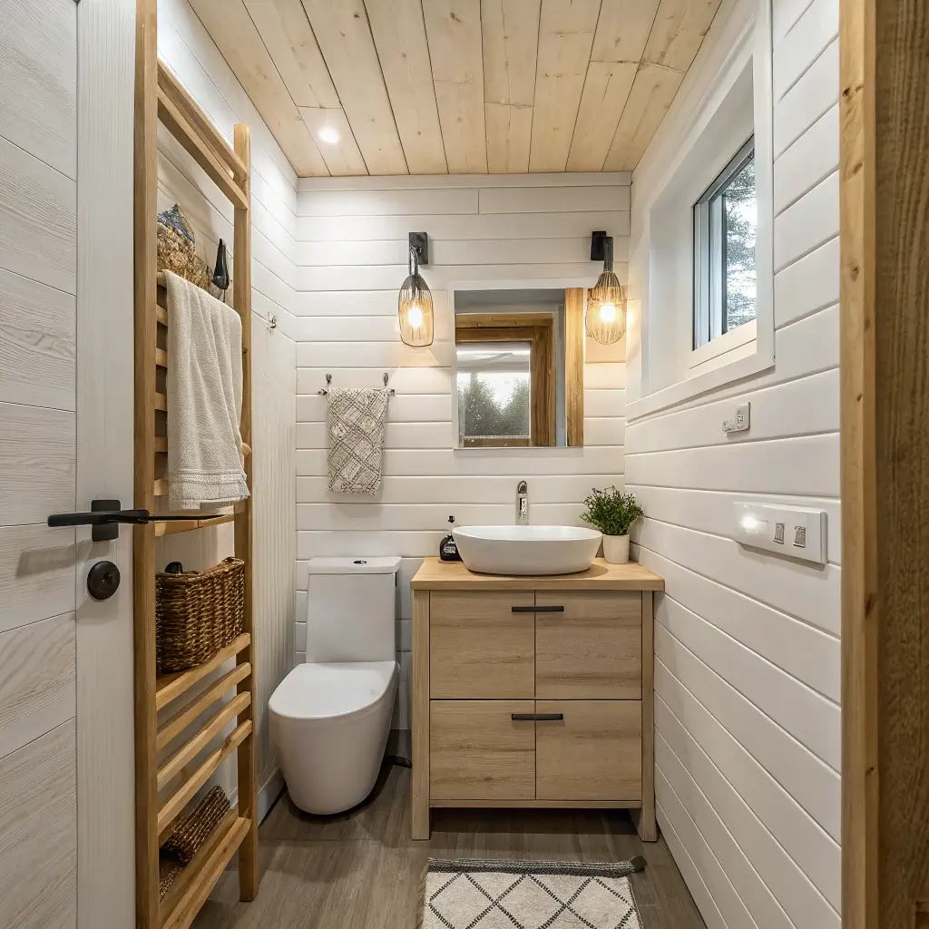 15 Fabulous Small Bathroom Inspiration Ideas for Smart Storage