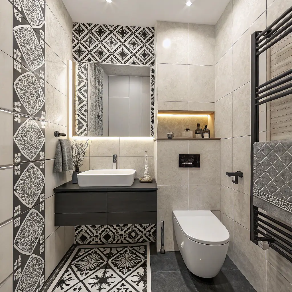 15 Fabulous Small Bathroom Inspiration Ideas for Smart Storage