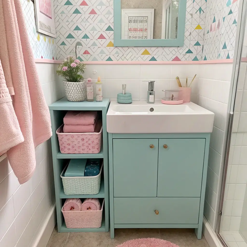 15 Fabulous Small Bathroom Inspiration Ideas for Smart Storage
