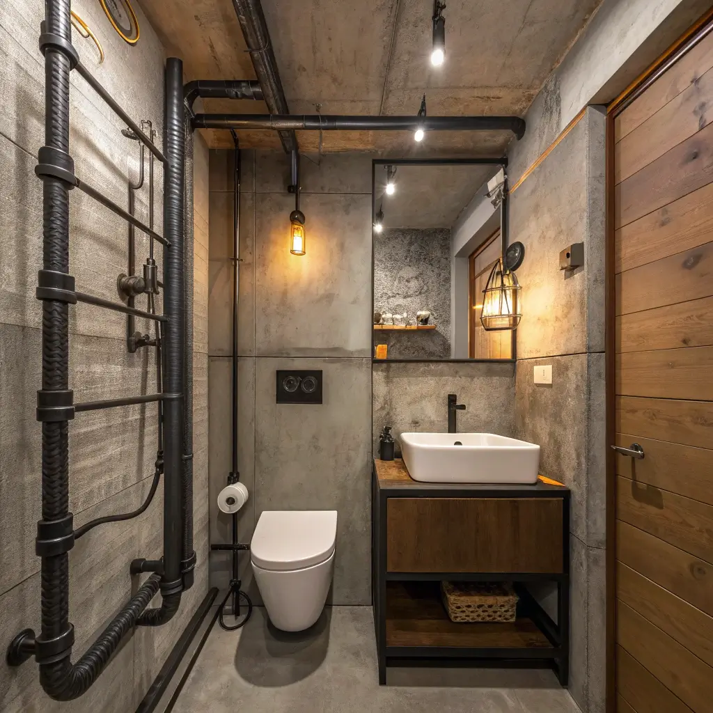 15 Fabulous Small Bathroom Inspiration Ideas for Smart Storage
